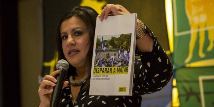 Amnistía Internacional demanda condena enérgica internacional contra las leyes Ortega-Murillo. Foto: Internet.