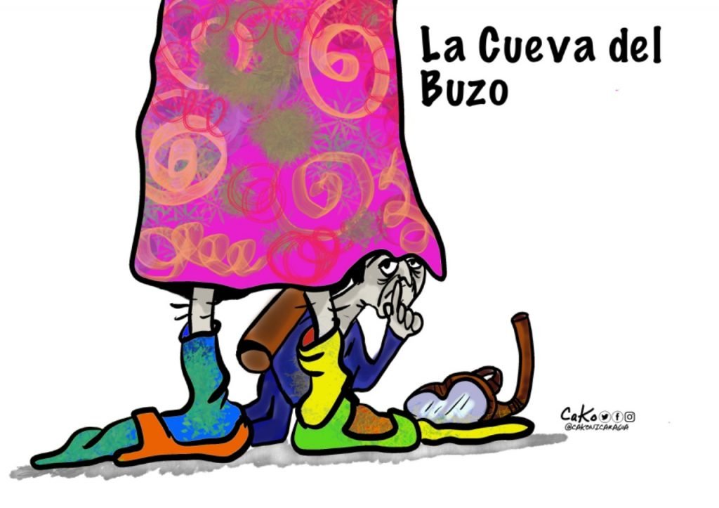 La Caricatura: La cueva del buzo