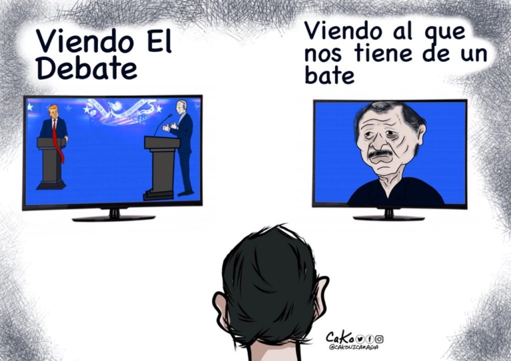 La Caricatura: Viendo al que nos tiene de un bate