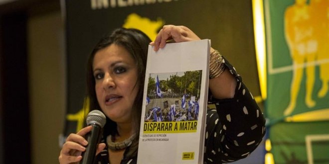 Amnistía Internacional: Representante de Ortega usa nuestros informes para criticar otros países, pero convenientemente los tilda de injerencia cuando se trata de Nicaragua. Foto: EFE.