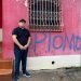 «Tienen miedo», señala joven cuya casa fue rayada con la frase «PLOMO» en Chichigalpa. Foto: Cortesía.