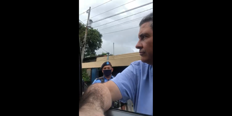 Juan S. Chamorro denuncia represión policial: «Tengo de facto, Managua por cárcel»
