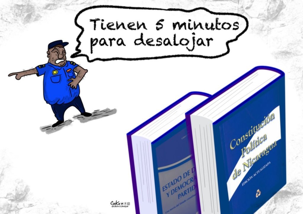 La Caricatura: El desalojo