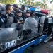 Policía asalta hotel matagalpino y saca por la fuerza a opositores. Foto: Infobae.