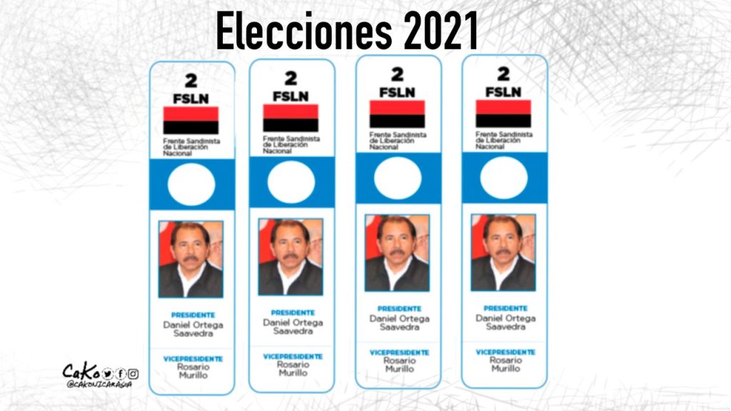 La Caricatura: El único candidato par 2021, mientras la oposición se divide