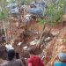 Hundimiento de mina artesanal en Río San Juan deja a varios «güiriseros» soterrados. Foto: Cortesía.