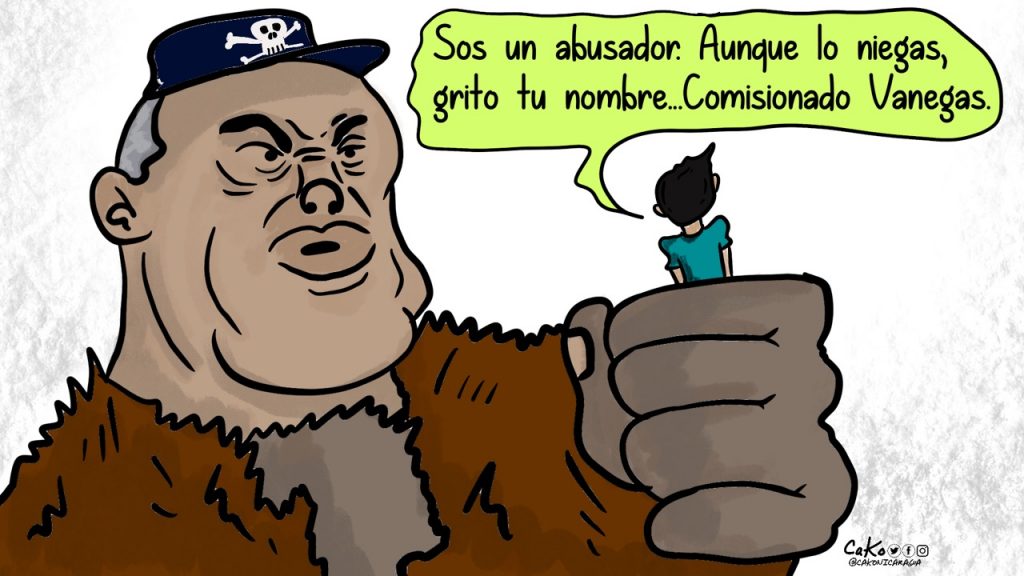La Caricatura: El abusador y el tik toker sin miedo