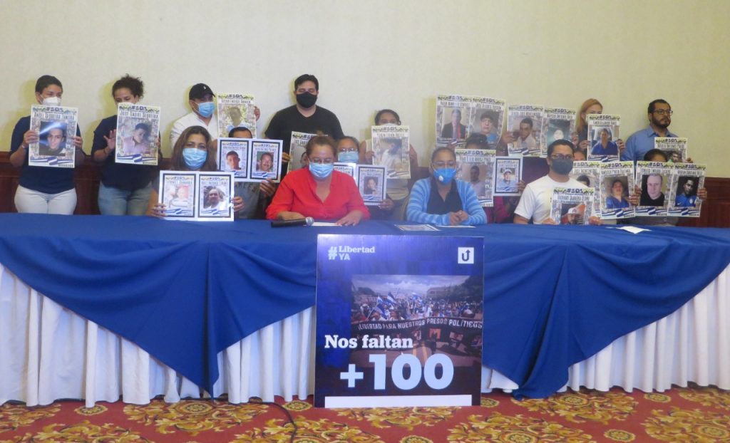 Familiares de reos exigen «¡Navidad sin presos políticos!» en Nicaragua