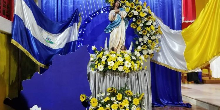 María, madre de los pueblos crucificados y resucitados. Fotografía/Cortesía: Diócesis de Matagalpa