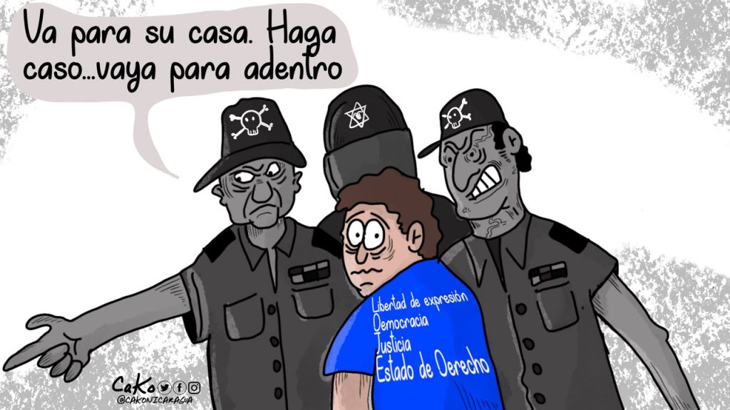 La Caricatura: Nicaragua por cárcel