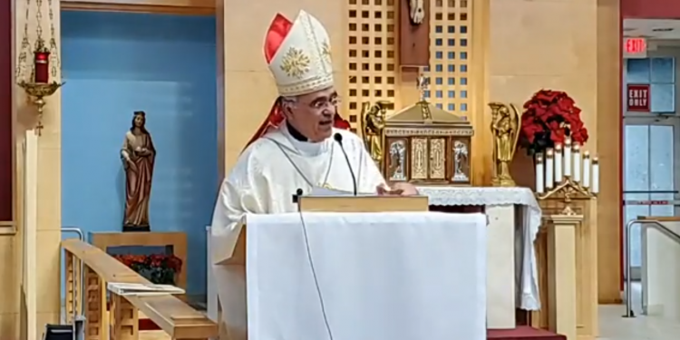 Mons. Silvio Báez: «En cada familia exiliada está la Sagrada Familia de Nazaret»