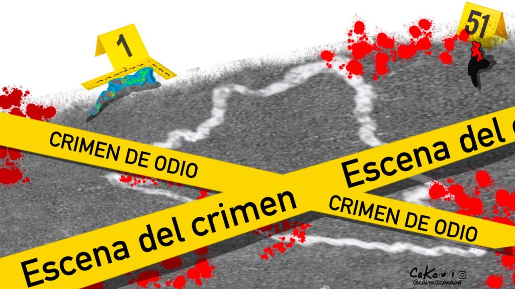 La Caricatura: Crimen de odio
