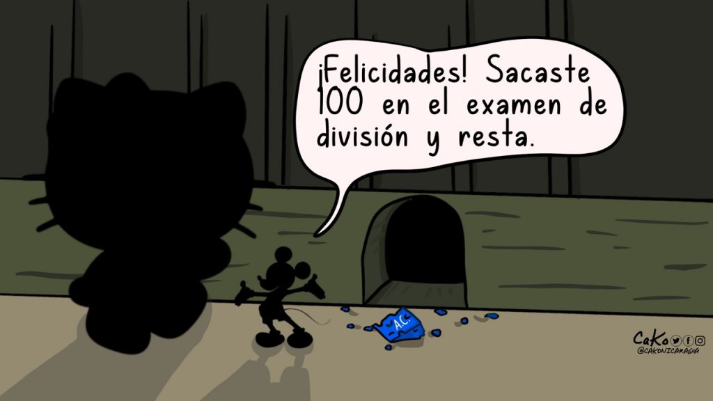 La Caricatura: Dividiendo y restando