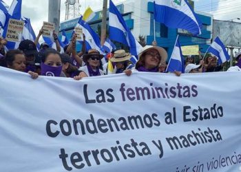 Movimiento Autónomo de Mujeres se suma al rechazo contra cadena perpetua porque «no protege la vida de las mujeres». Foto: Internet.
