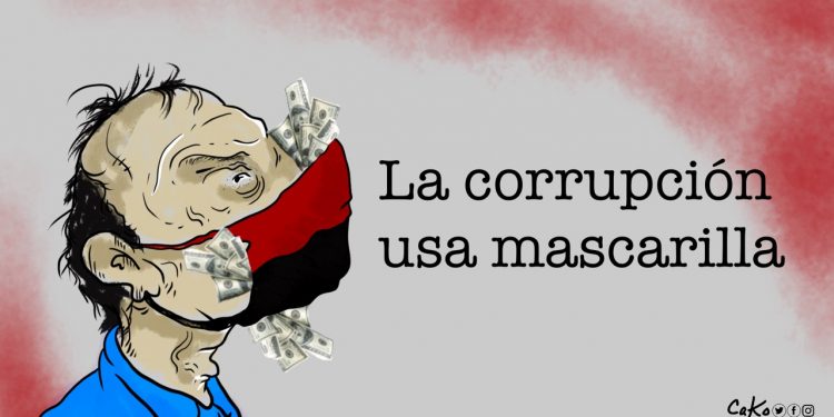 La Caricatura: Pandemia y corrupción