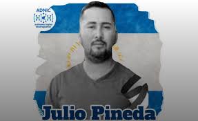Jueza orteguista impone 19 años de cárcel a preso político Julio Pineda, por tráfico de drogas y crimen organizado. Foto: Internet.