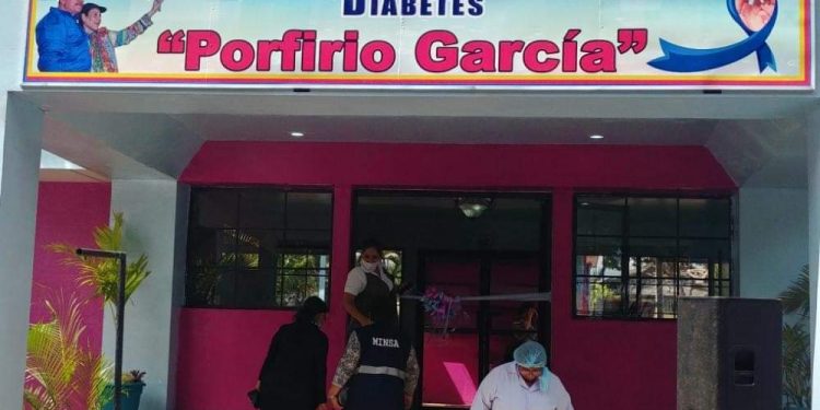Régimen se apodera de edificio de Ipade con fachada de «Centro de Diabetes». Foto: Gobierno.