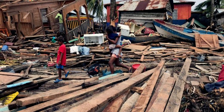 Población de la Costa Caribe sigue en grave crisis desde el paso de Eta e Iota y están en «olvido institucional». Foto: UNICEF/Roiz