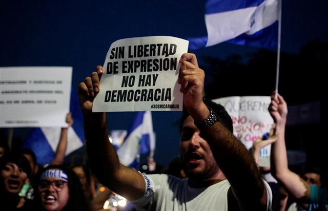 Más de 400 periodistas de 35 países del mundo se solidarizan con comunicadores de Nicaragua y condenan violaciones a la libertad de expresión. Foto: Internet.