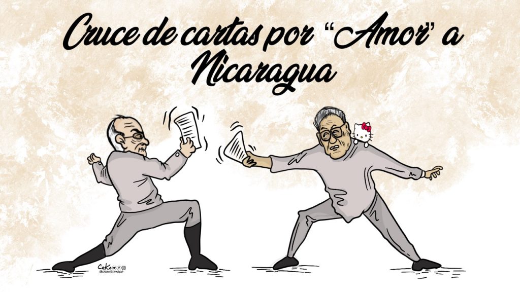 La Caricatura: Cruce de cartas por «amor» a Nicaragua