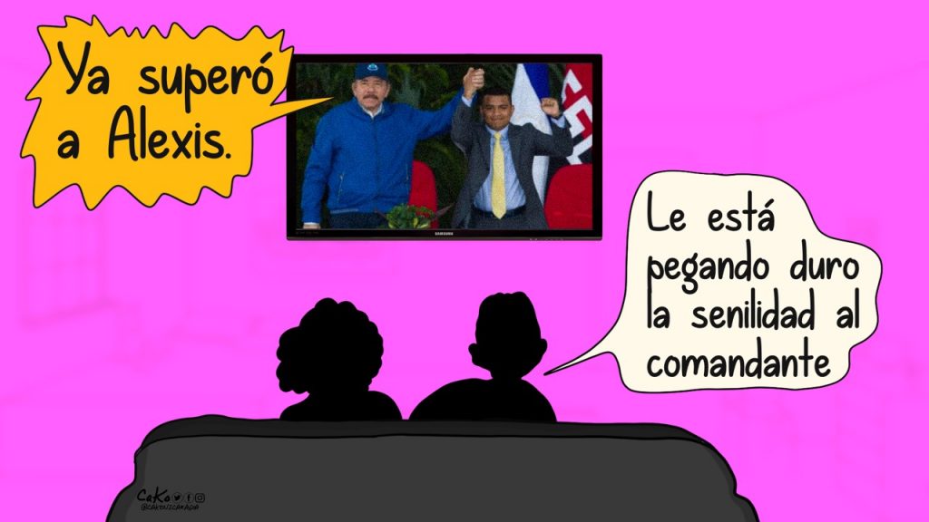 La Caricatura: El deterioro del comandante