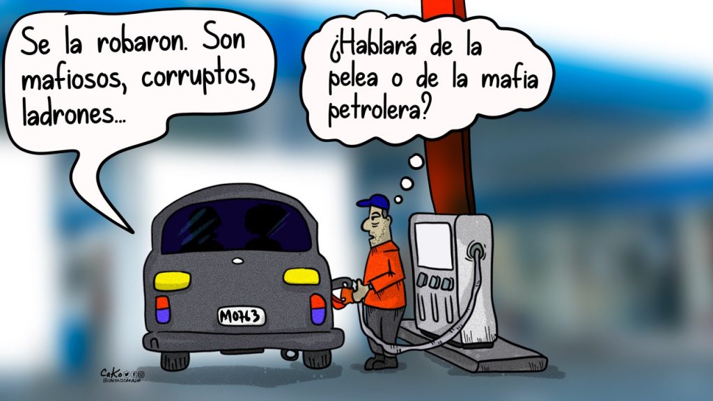 La Caricatura: Los mafiosos, corruptos, ladrones