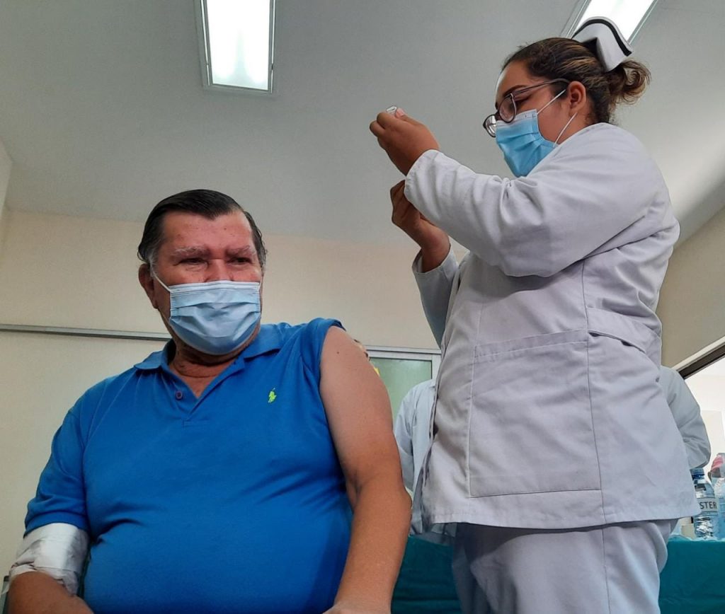 Murillo dice que la próxima semana llegarán 135 mil vacunas donadas por la OPS. Foto: El 19 Digital
