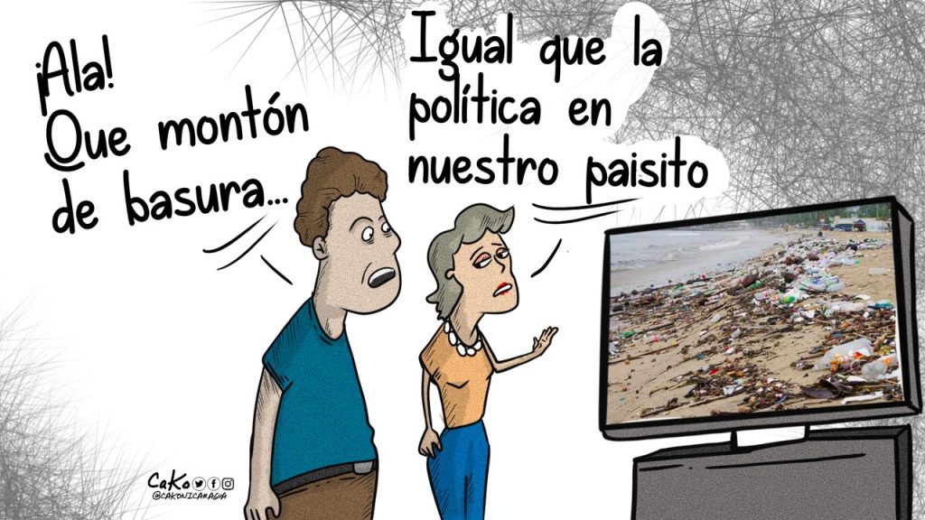 La Caricatura: Basura política