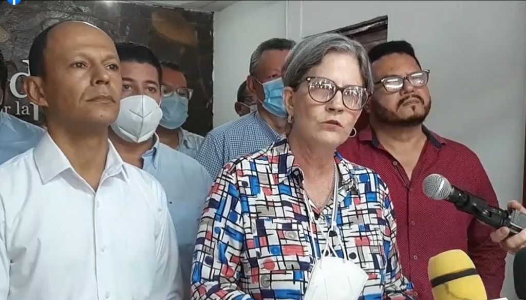Kitty Monterrey llama a protestar contra reformas electorales porque son «una burla para el pueblo de Nicaragua»