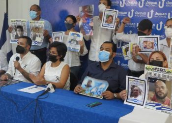 UNAB y familiares de presos políticos presentan demandas a tres años de la masacre. Foto: Noel Miranda/ Artículo 66.
