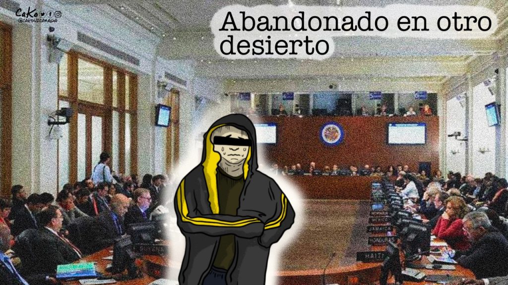 La Caricatura: El pueblo de Nicaragua abandonado en otro desierto