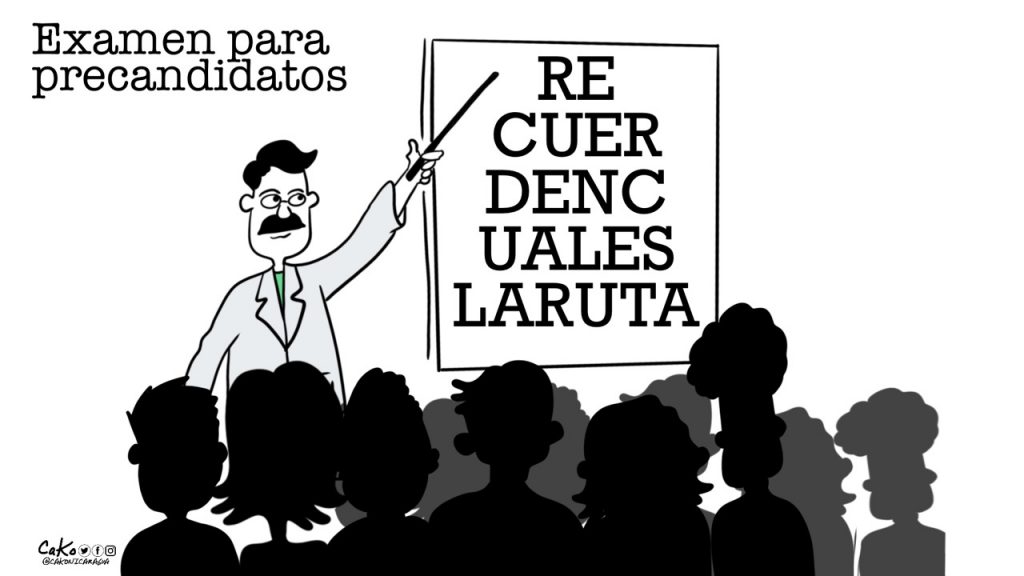 La Caricatura: Examen para precandidatos
