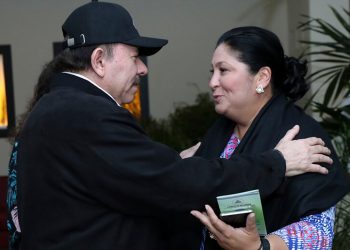 Daniel Ortega nombra a Martha Ruiz como ministra asesora presidencial. Foto: Gobierno.