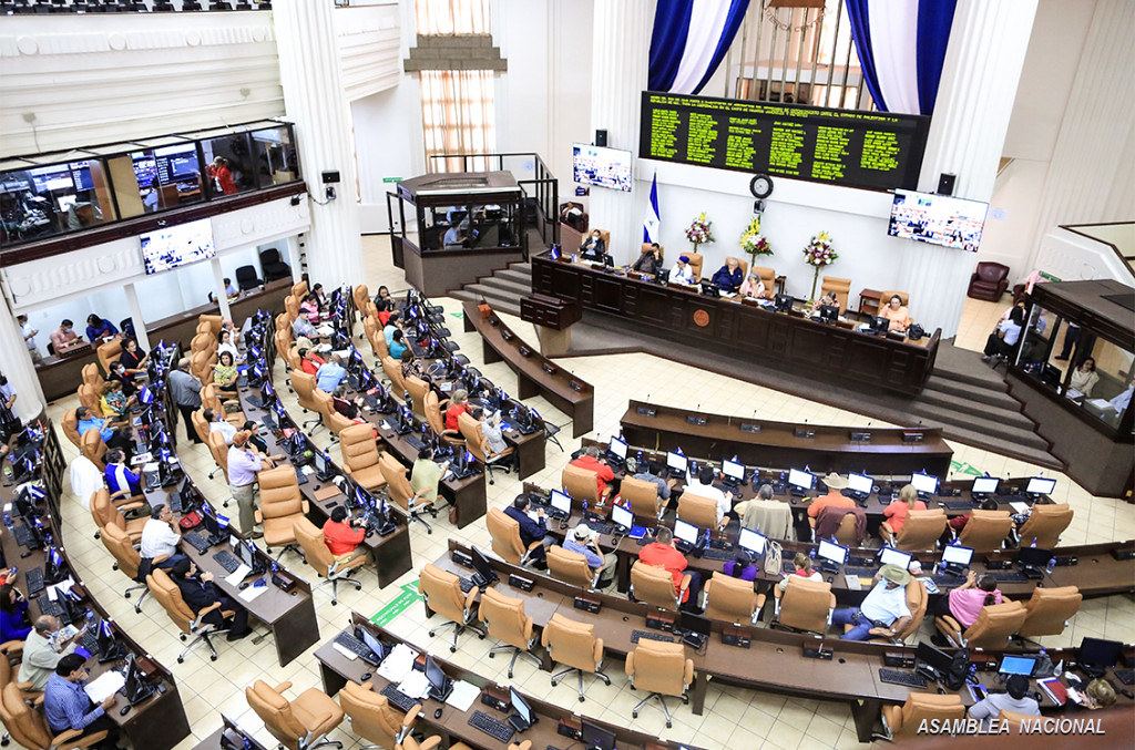 La actual Asamblea está dominada por el partido de gobierno con 71 diputados de 92 que conforman el Poder Legislativo. | Foto: Asamblea Nacional