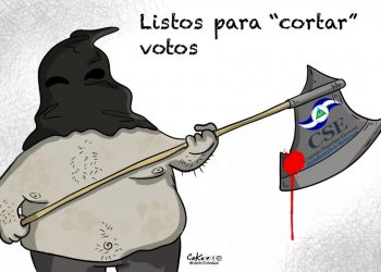 La Caricatura: Cortando votos