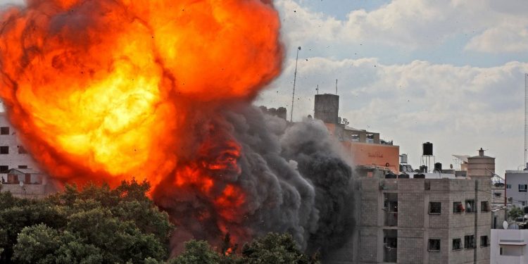 Continúan bombardeos entre Israel y Palestina. Foto: Cortesía