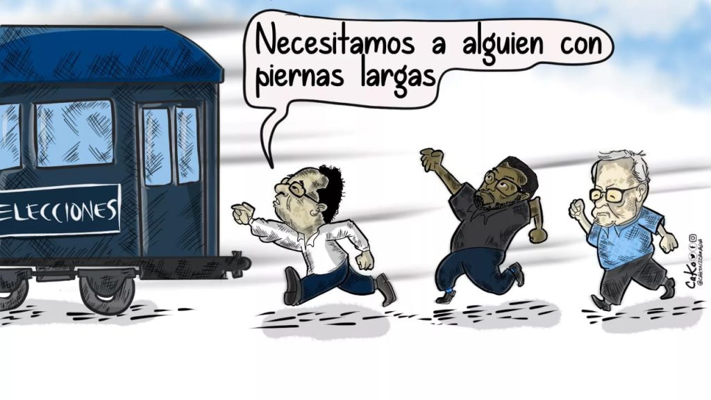 La Caricatura: Los deja el tren