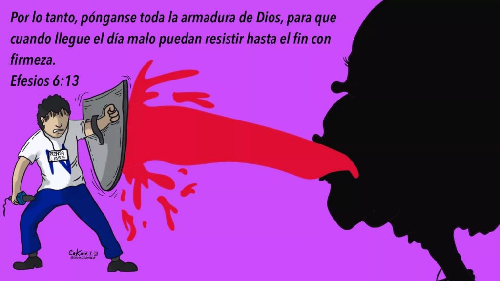 La Caricatura: La armadura de Dios