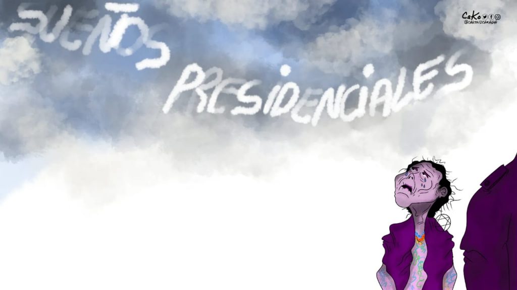La Caricatura: Se resuelve el enigma de qué miraba la compañera