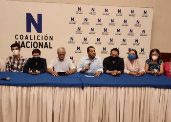 Coalición Nacional llama a movilización nacional e internacional por liberación Cristiana Chamorro, Arturo Cruz y todos los presos políticos. Foto: N. Miranda/Artículo 66.