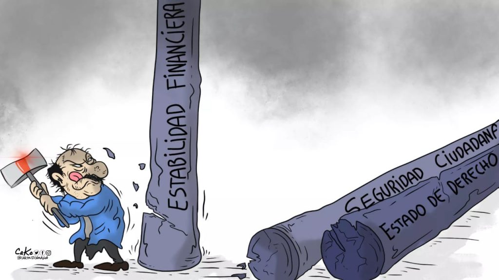 La Caricatura: Sigue la destrucción