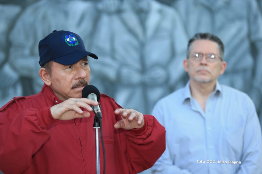 Daniel Ortega llama «maldición» a Estados Unidos y defiende uso de armas atómicas