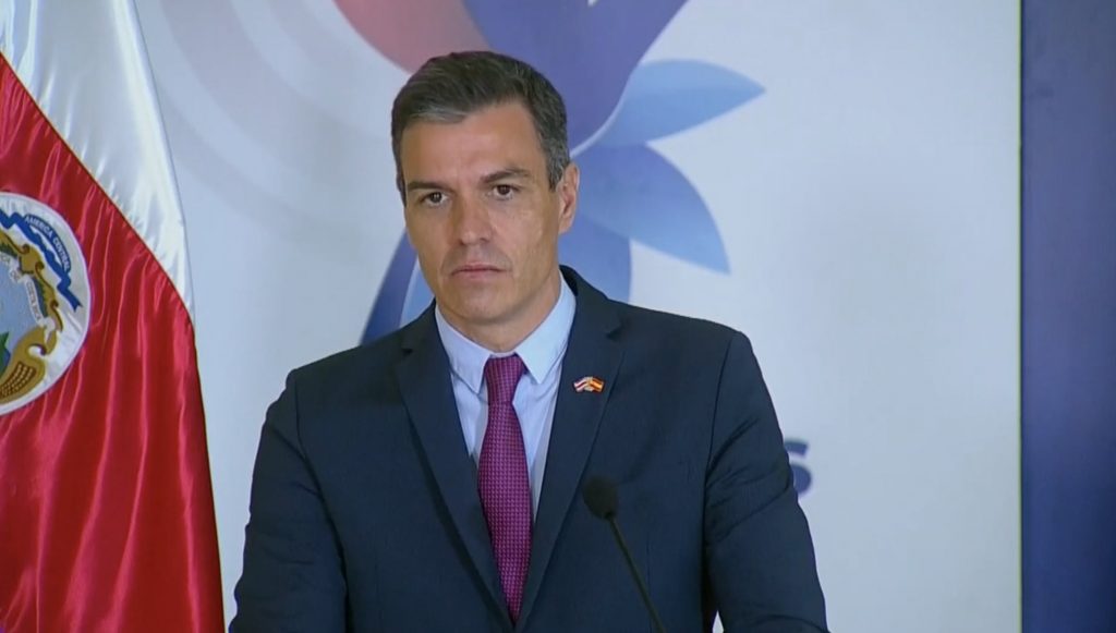 Presidente de España, Pedro Sánchez, a Daniel Ortega: «Juegue limpio, libere a opositores»