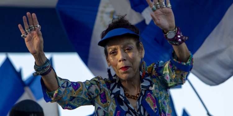 Rosario Murillo dice que sus actividades masivas las hace «cuidando la salud de los nicaragüenses»