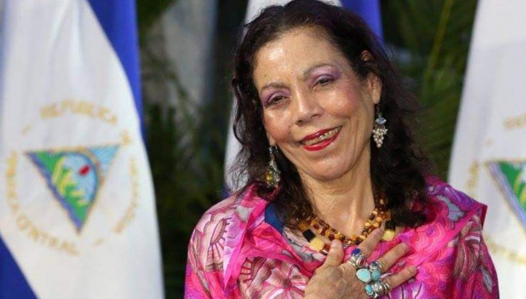Rosario Murillo podría ser impuesta como la candidata a la Presidencia por el FSLN Foto: Artículo 66 / Gobierno