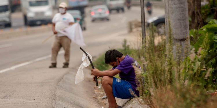 El 8,7 % de la población de Centroamérica padece hambre, según la FAO. Foto: EFE.