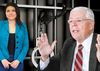 María Oviedo y Francisco Aguirre Sacasa, los dos más recientes presos políticos del régimen de Nicaragua