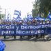 Alianza Cívica: «Mientras en Nicaragua siga reinando la represión y el autoritarismo, la lucha del pueblo seguirá teniendo vigencia». Foto: Jorge Mejía Peralta