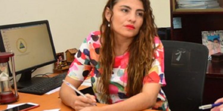 Jueza Gloria Saavedra fue la ficha orteguista utilizada para dictar inhibición contra Berenice Quezada. Foto: Internet.