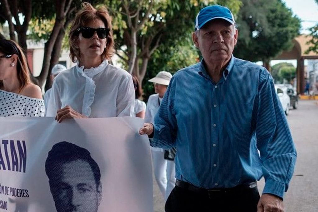 Pedro J. Chamorro Barrios al lado de su hermana Cristiana Chamorro Barrios, detenidos por el régimen de Ortega. Foto: internet